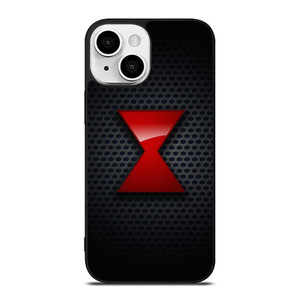 BLACK WIDOW MARVEL SYMBOL iPhone 13 Mini Case Cover BLACK WIDOW MARVEL SYMBOL iPhone 13 Mini Case Cover