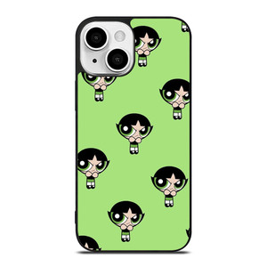 BUTTERCUP POWERPUFF GIRLS PATTERN iPhone 13 Mini Case Cover