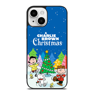 CHARLIE BROWN SNOOPY CHRISTMAS CARTOON iPhone 13 Mini Case Cover