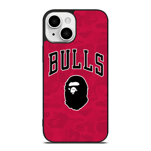 CHICAGO BULLS X BAPE CAMO iPhone 13 Mini Case Cover