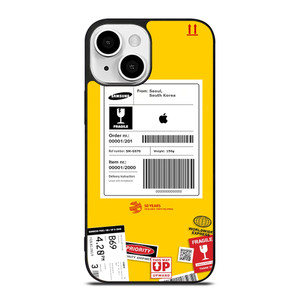 DHL SHIPPING EXPRESS LABEL APPLE iPhone 13 Mini Case Cover