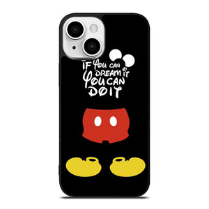 DISNEY MICKEY MOUSE QUOTES iPhone 13 Mini Case Cover DISNEY MICKEY MOUSE QUOTES iPhone 13 Mini Case Cover
