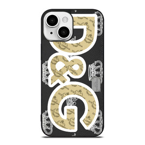 DOLCE AND GABBANA EMBOSS iPhone 13 Mini Case Cover