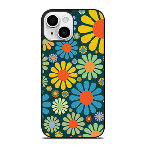 HIPPIE FLOWER PATTERN iPhone 13 Mini Case Cover