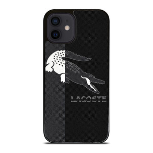 LACOSTE BLACK AND WHITE iPhone 12 Mini Case Cover