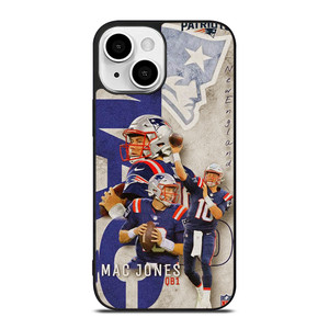 MAC JONES NEW ENGLAND PATRIOT NFL iPhone 13 Mini Case Cover