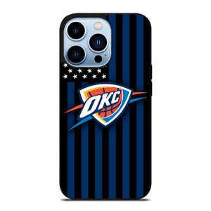 OKLAHOMA CITY THUNDERS NBA USA FLAG iPhone 13 Pro Max Case Cover