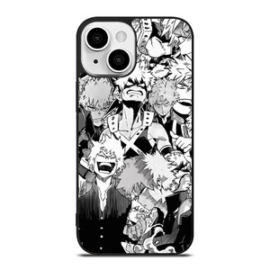MY HERO ACADEMIA MANGA ANIME COLLAGE iPhone 13 Mini Case Cover MY HERO ACADEMIA MANGA ANIME COLLAGE iPhone 13 Mini Case Cover