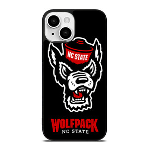 NC NORTH CAROLINA WOLFPACK FOOTBALL LOGO iPhone 13 Mini Case Cover