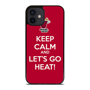 LETS GO MIAMI HEAT NBA BASKETBALL 3 iPhone 12 Mini Case Cover