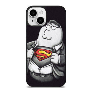 PETER GRIFFIN FAMILY GUY SUPERMAN iPhone 13 Mini Case Cover PETER GRIFFIN FAMILY GUY SUPERMAN iPhone 13 Mini Case Cover