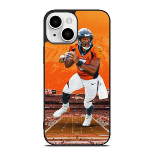 RUSSEL WILSON DENVER BRONCOS iPhone 13 Mini Case Cover RUSSEL WILSON DENVER BRONCOS iPhone 13 Mini Case Cover
