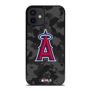 LOS ANGELES ANGELS BASEBALL BLACK CAMO iPhone 12 Mini Case Cover