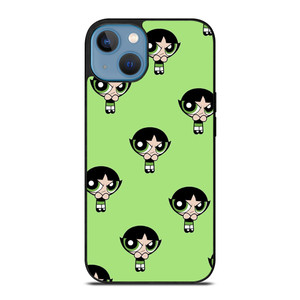 BUTTERCUP POWERPUFF GIRLS PATTERN iPhone 13 Case Cover BUTTERCUP POWERPUFF GIRLS PATTERN iPhone 13 Case Cover