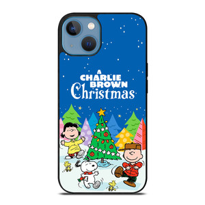 CHARLIE BROWN SNOOPY CHRISTMAS CARTOON iPhone 13 Case Cover