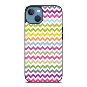 CUTE CHEVRON COLORFUL iPhone 13 Case Cover