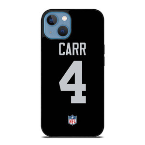 DEREK CARR LAS VEGAS RAIDERS NFL iPhone 13 Case Cover DEREK CARR LAS VEGAS RAIDERS NFL iPhone 13 Case Cover