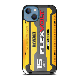 DEWALT FLEX VOLT 15 AH iPhone 13 Case Cover DEWALT FLEX VOLT 15 AH iPhone 13 Case Cover