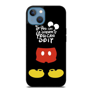 DISNEY MICKEY MOUSE QUOTES iPhone 13 Case Cover DISNEY MICKEY MOUSE QUOTES iPhone 13 Case Cover