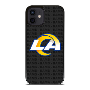 LOS ANGELES RAMS FOOTBALL TEXT iPhone 12 Mini Case Cover LOS ANGELES RAMS FOOTBALL TEXT iPhone 12 Mini Case Cover