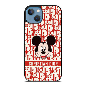MICKEY MOUSE CHRISTIAN DIOR PARIS iPhone 13 Case Cover MICKEY MOUSE CHRISTIAN DIOR PARIS iPhone 13 Case Cover