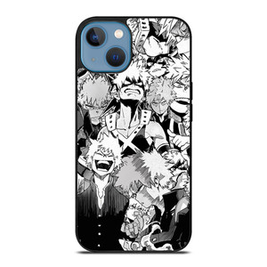 MY HERO ACADEMIA MANGA ANIME COLLAGE iPhone 13 Case Cover MY HERO ACADEMIA MANGA ANIME COLLAGE iPhone 13 Case Cover