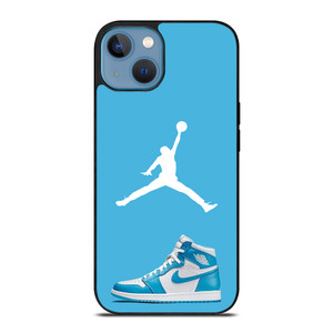 NIKE AIR JORDAN BLUE iPhone 13 Case Cover