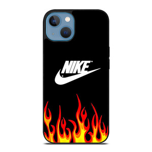 NIKE SWOOSH IN FLAMES iPhone 13 Case Cover