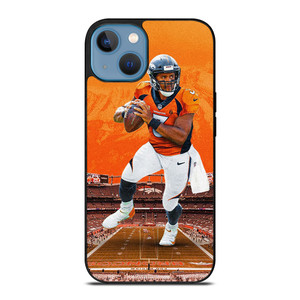 RUSSEL WILSON DENVER BRONCOS iPhone 13 Case Cover RUSSEL WILSON DENVER BRONCOS iPhone 13 Case Cover