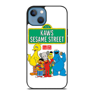 SESAME STREET MUPPETS X KAWS UNIQLO iPhone 13 Case Cover SESAME STREET MUPPETS X KAWS UNIQLO iPhone 13 Case Cover