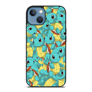 SQUIRTLE POKEMON MONSTER PATTERN iPhone 13 Case Cover