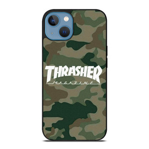 THRASHER SKATEBOARD CAMO iPhone 13 Case Cover