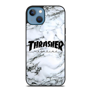 THRASHER SKATEBOARD MARBLE iPhone 13 Case Cover