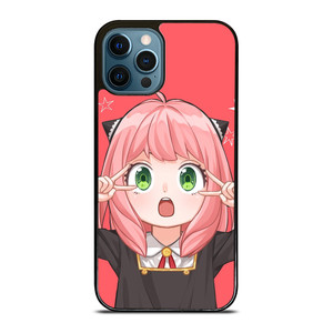 ANYA SPY X FAMILY PINK iPhone 12 Pro Max Case Cover ANYA SPY X FAMILY PINK iPhone 12 Pro Max Case Cover