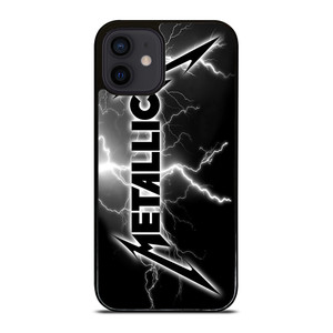 METALLICA ROCK BAND LIGHTNING iPhone 12 Mini Case Cover METALLICA ROCK BAND LIGHTNING iPhone 12 Mini Case Cover