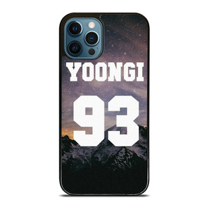 BTS BANGTAN BOYS SUGA 93 COOL iPhone 12 Pro Max Case Cover