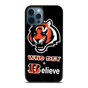 CINCINNATI BENGALS FOOTBALL WHO DEY iPhone 12 Pro Max Case Cover