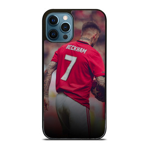 DAVID BECKHAM MANCHESTER UNITED iPhone 12 Pro Max Case Cover