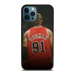DENNIS RODMAN CHICAGO BULLS NBA 2 iPhone 12 Pro Max Case Cover