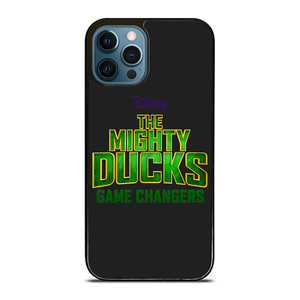 DISNEY MIGHTY DUCKS GAME CHANGERS LOGO iPhone 12 Pro Max Case Cover