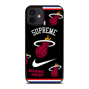 MIAMI HEAT NBA X SUPREME NIKE iPhone 12 Mini Case Cover MIAMI HEAT NBA X SUPREME NIKE iPhone 12 Mini Case Cover