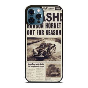 DOG HUDSON HORNET CARS MAGAZINE iPhone 12 Pro Max Case Cover