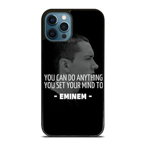EMINEM RAPPER QUOTES iPhone 12 Pro Max Case Cover
