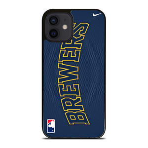 MILWAUKEE BREWERS BASEBALL iPhone 12 Mini Case Cover MILWAUKEE BREWERS BASEBALL iPhone 12 Mini Case Cover