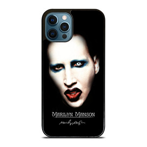 MARILYN MANSON SINGER SCARY iPhone 12 Pro Max Case Cover