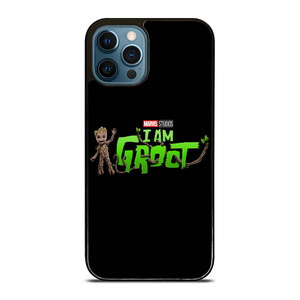 MARVEL I AM GROOT LOGO iPhone 12 Pro Max Case Cover