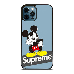MICKEY MOUSE SUPREME BLUE iPhone 12 Pro Max Case Cover