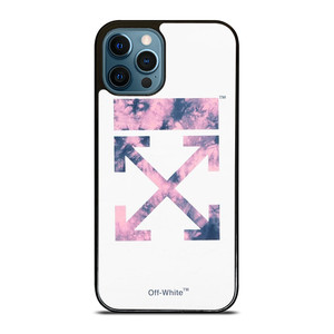 OFF WHITE PURPLE MARBLE iPhone 12 Pro Max Case Cover