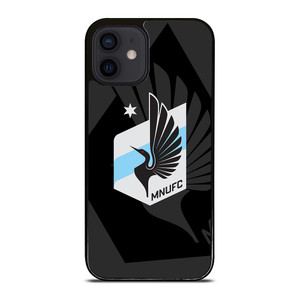MINNESOTA UNITED FC MLS BLACK iPhone 12 Mini Case Cover