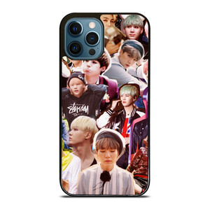 SUGA BTS BANGTAN BOYS COLLAGE iPhone 12 Pro Max Case Cover